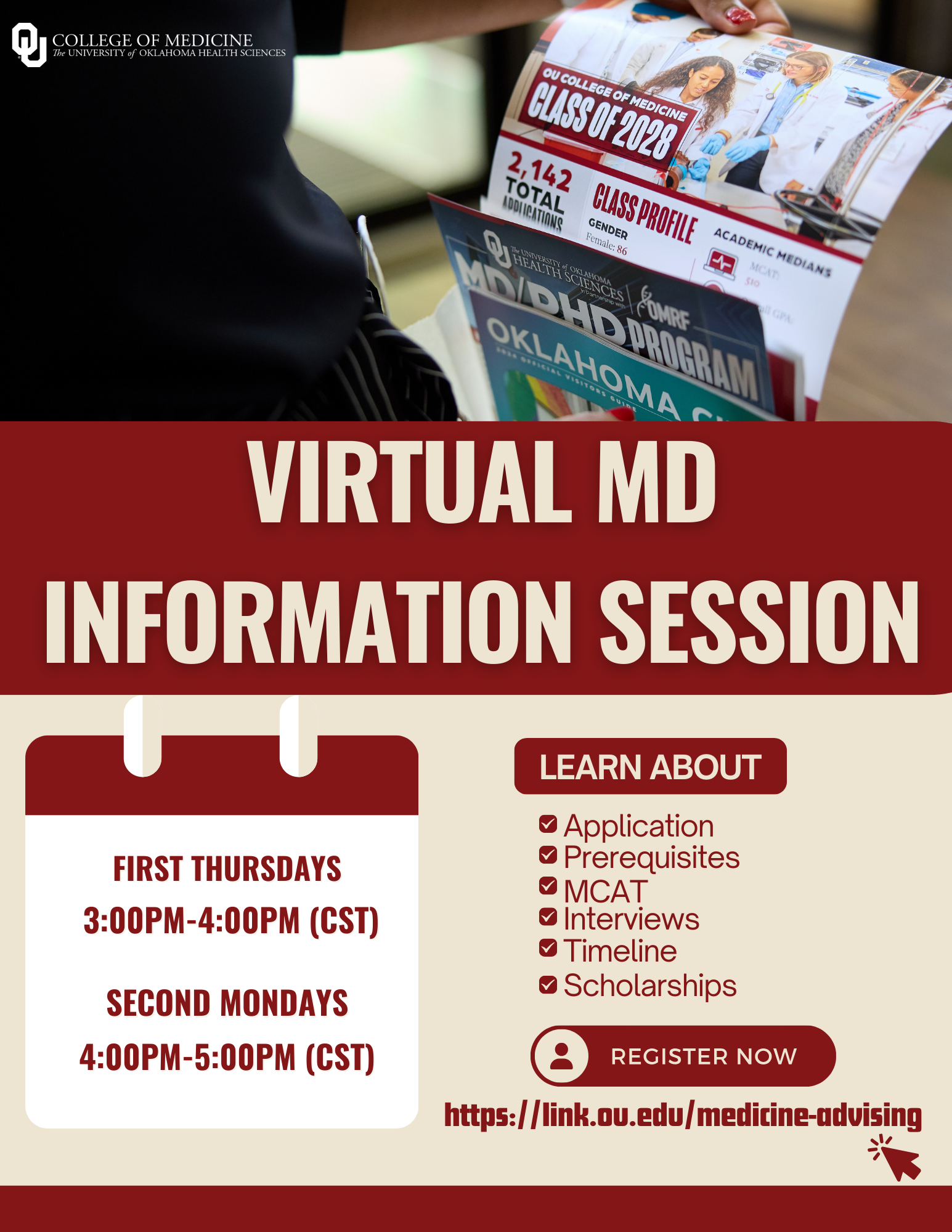MD Group Information Sessions Discover OU Health Campus