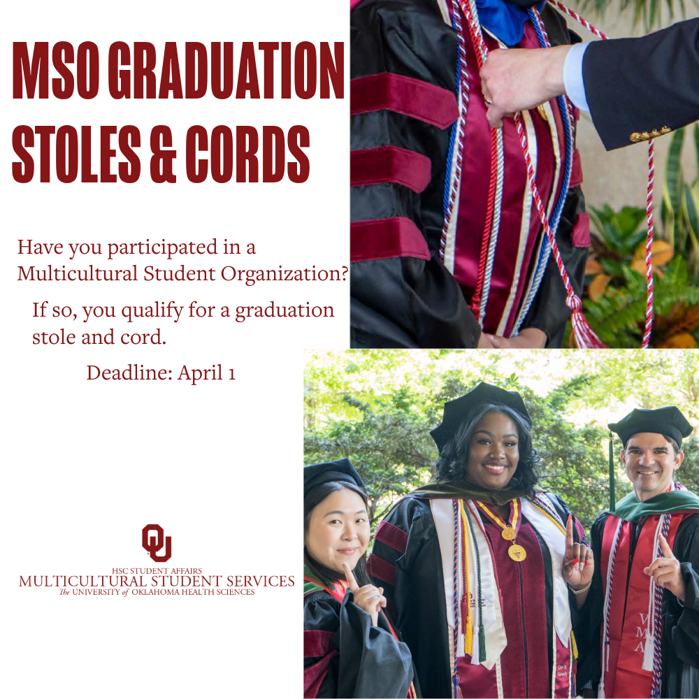 Multicultural Student Organization | Graduation Stoles & Cords ...