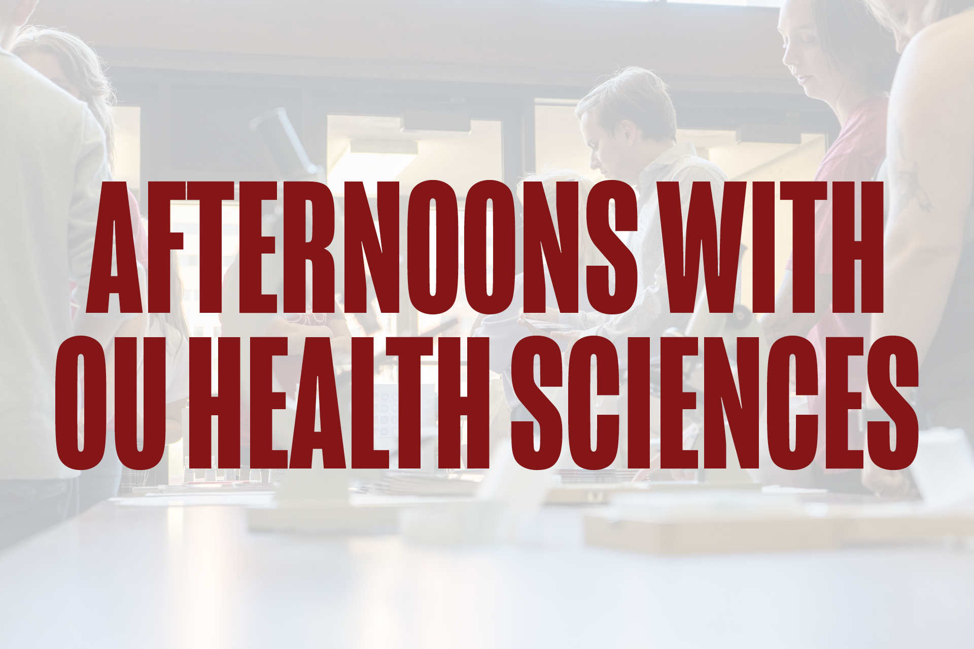 Afternoons with OU Health Sciences at Oklahoma State...